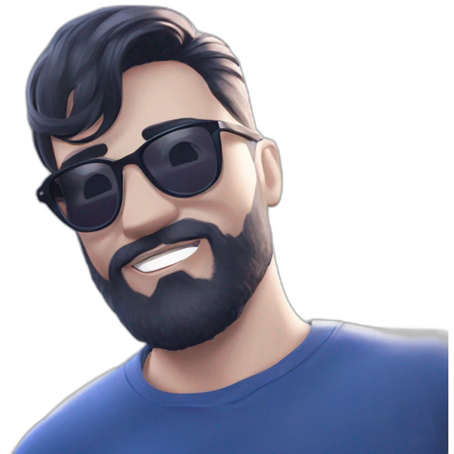 cool dude with sunglasses emoji