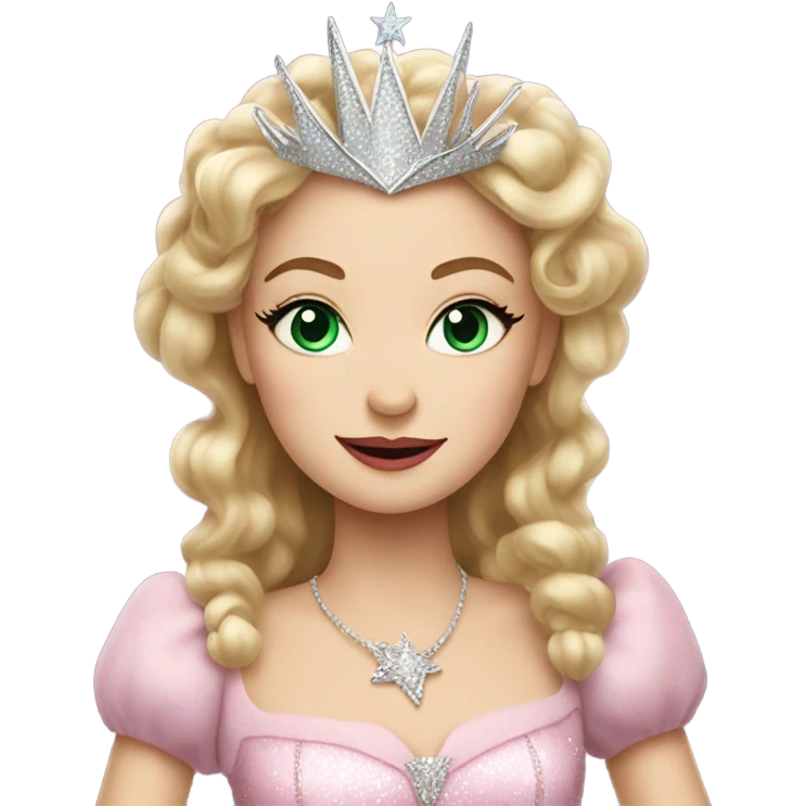 Glinda from the new wicked movie emoji