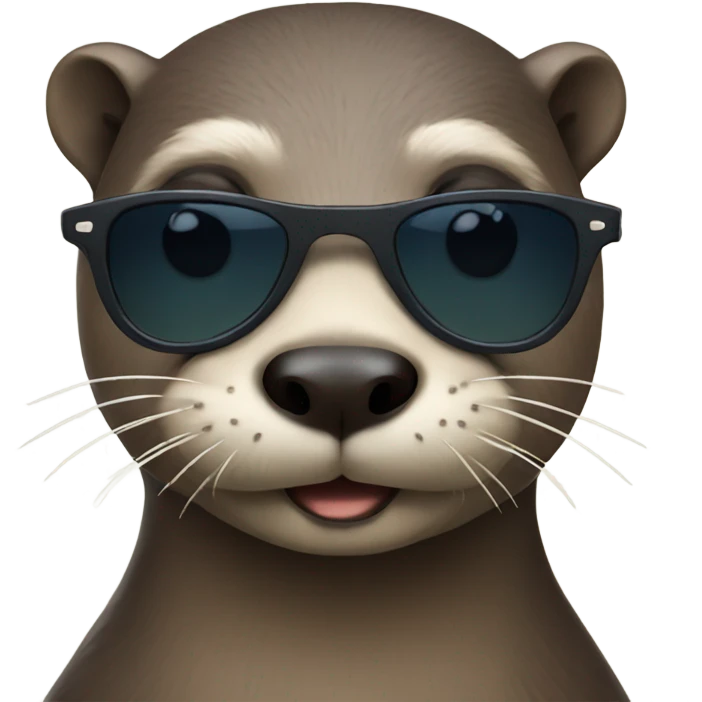 otter with sunglasses  emoji