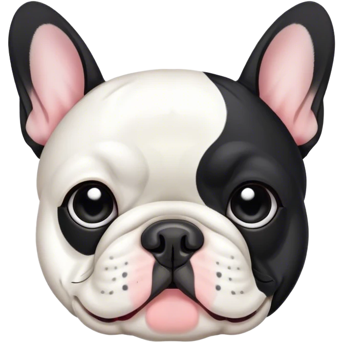 French bulldog emoji