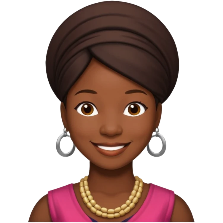 India Arie with dark brown hair emoji