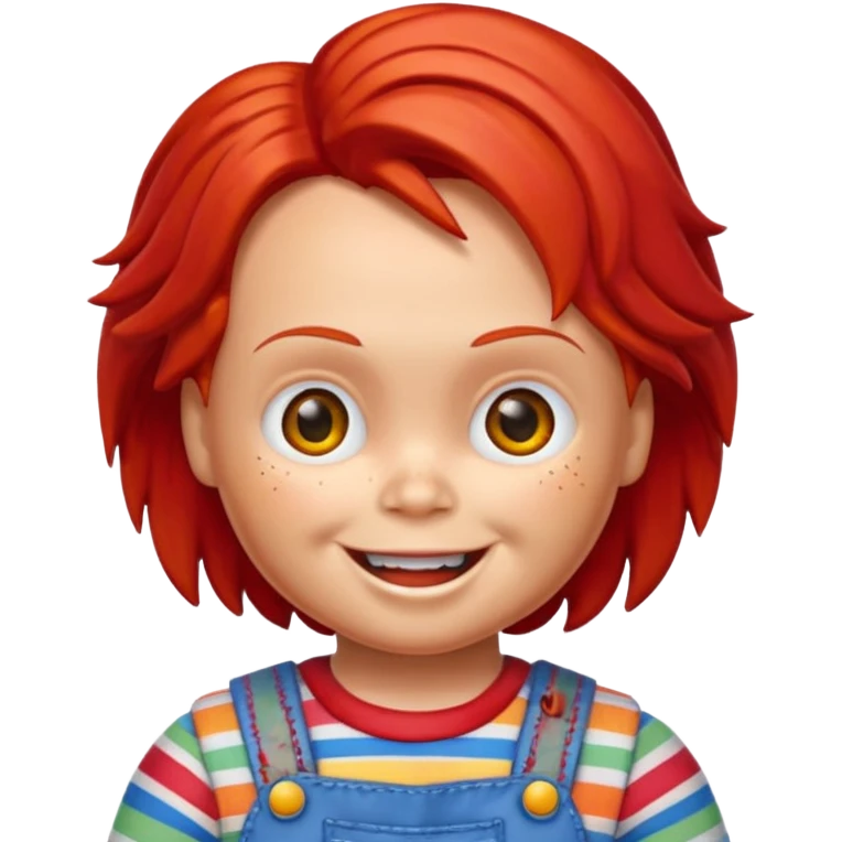 Un emojin de chuky emoji