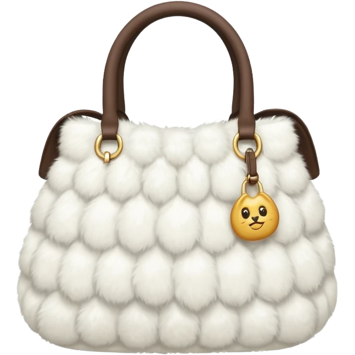 fluffy bag emoji