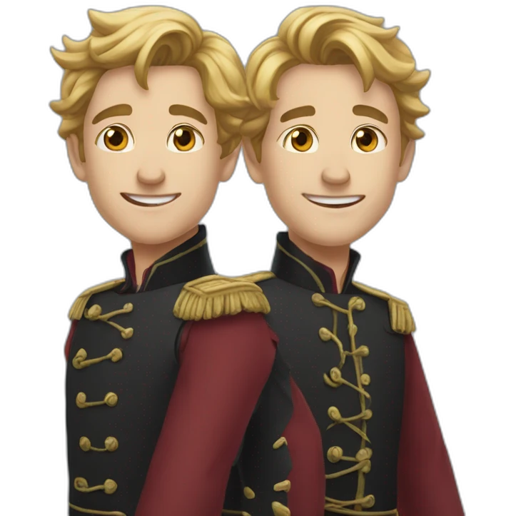 Deux frère💪🏼🫀 emoji