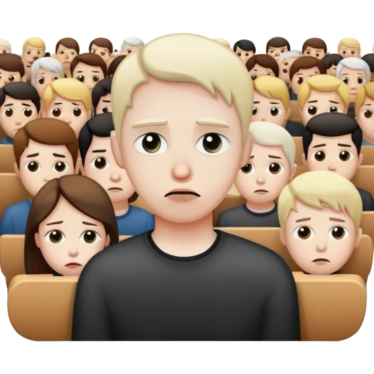 sad audience  emoji