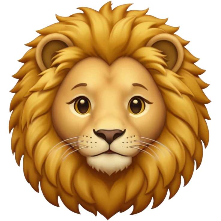 lion in love emoji