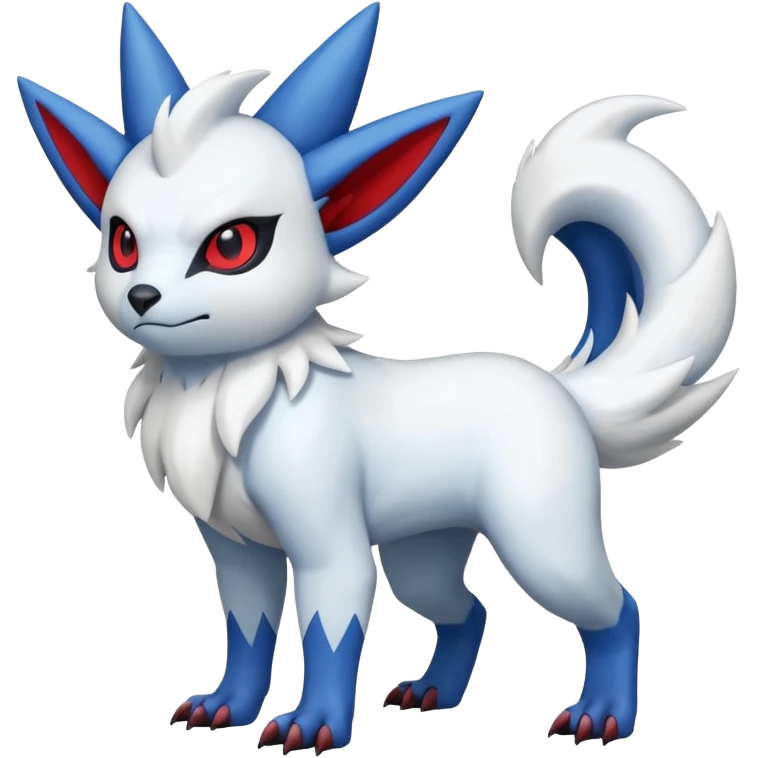 Zangoose-Absol-Fakémon-hybrid-creature (full body)  emoji