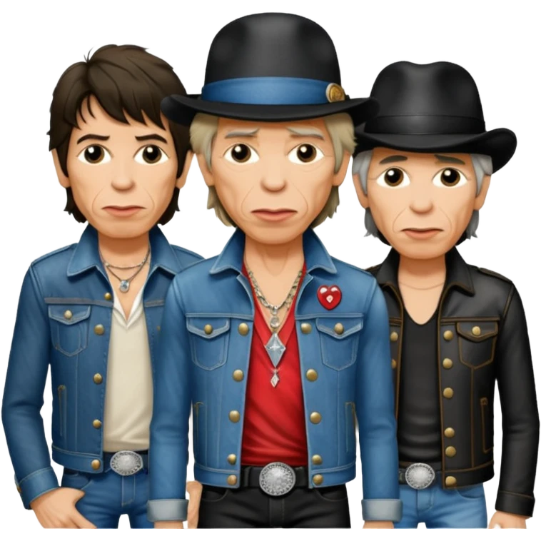 The Rolling Stones emoji