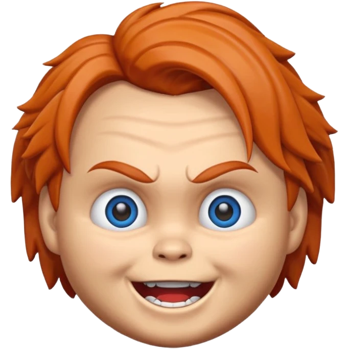 Un emojin de chuky emoji
