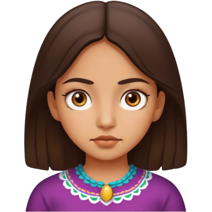 eye roll mexican girl emoji