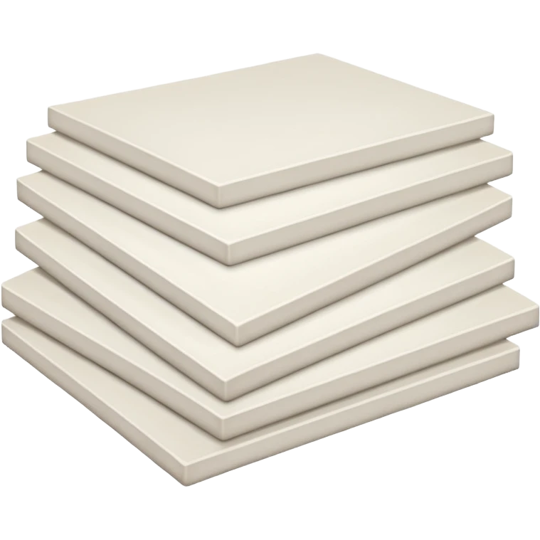 Stack of stretched canvases emoji