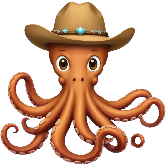 octopus cowboy emoji