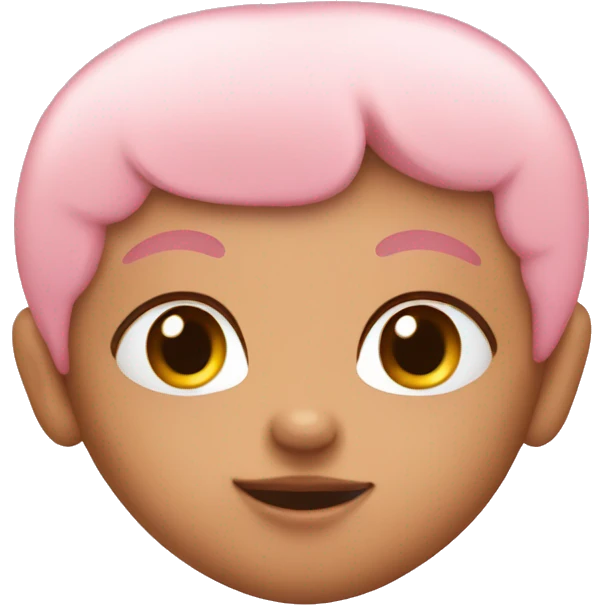 Baby pink heart emoji
