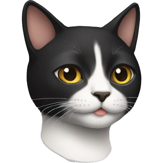 gato negro emoji