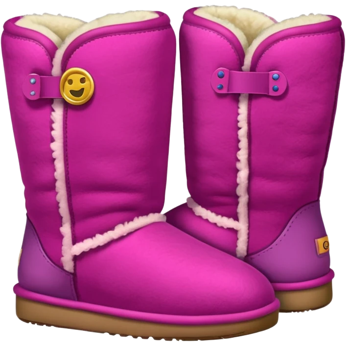 Magneta uggs emoji