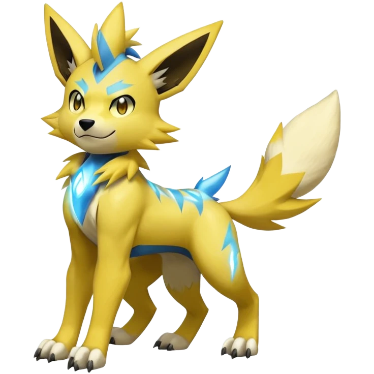 Manectric-Zeraora-Yamper-Fakémon-hybrid-creature (full body)  emoji
