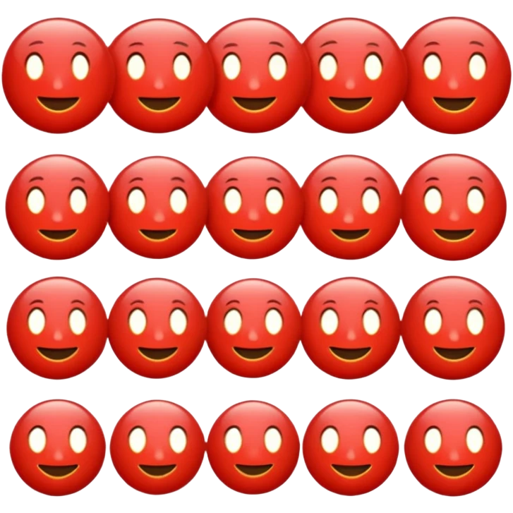 Red emoji emoji