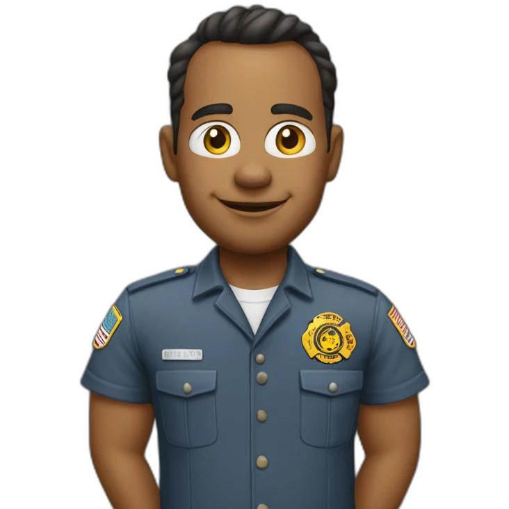 Un pompier de New-York emoji