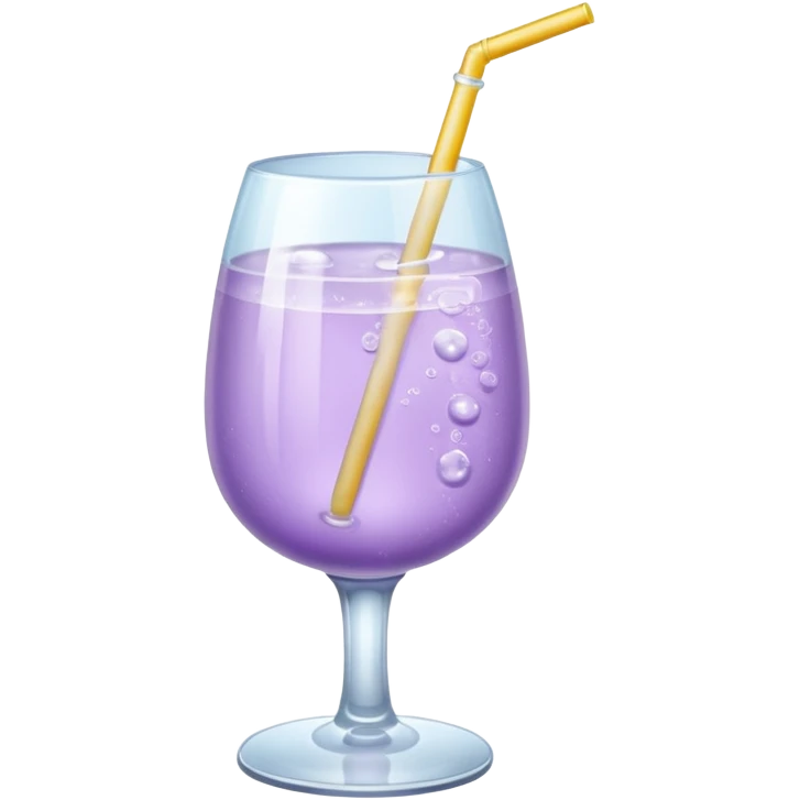 Light purple drink  emoji