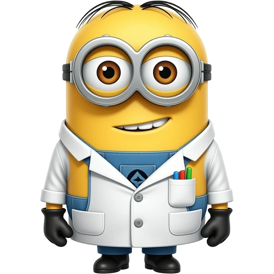 Doc Brown  Minion emoji