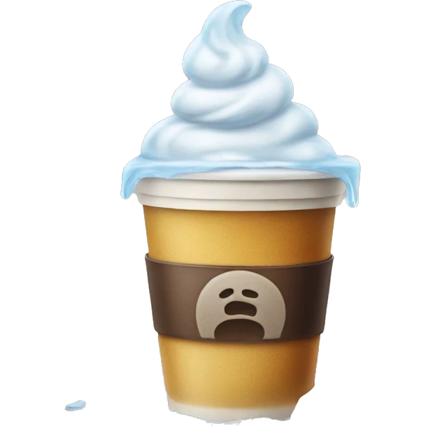 Iced Cafe emoji
