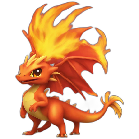 Dracaufeu pokemon emoji