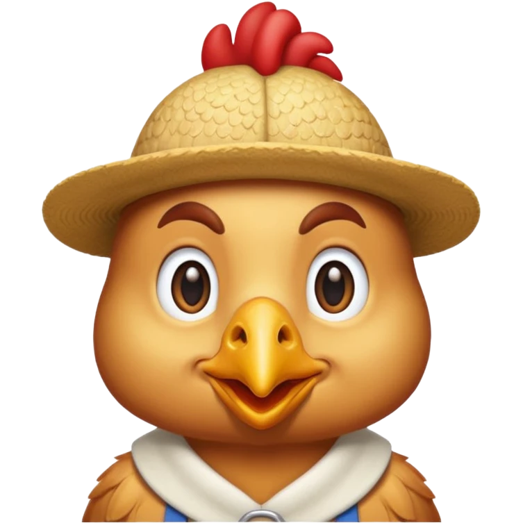 Chicken jockey emoji