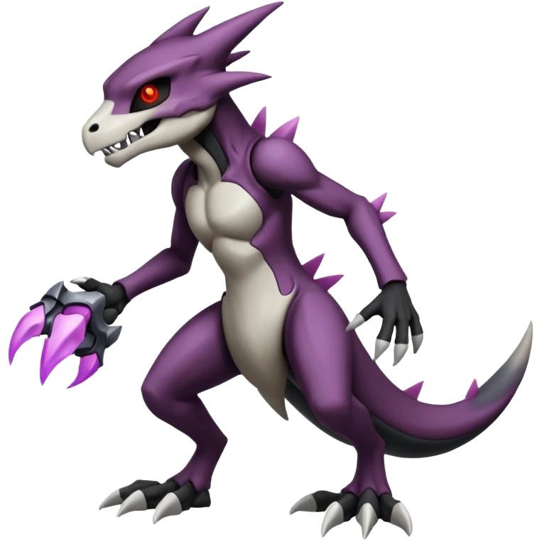 Duskull-Marowak-Darkrai-Genesect-Fakémon-fusion (full body) emoji