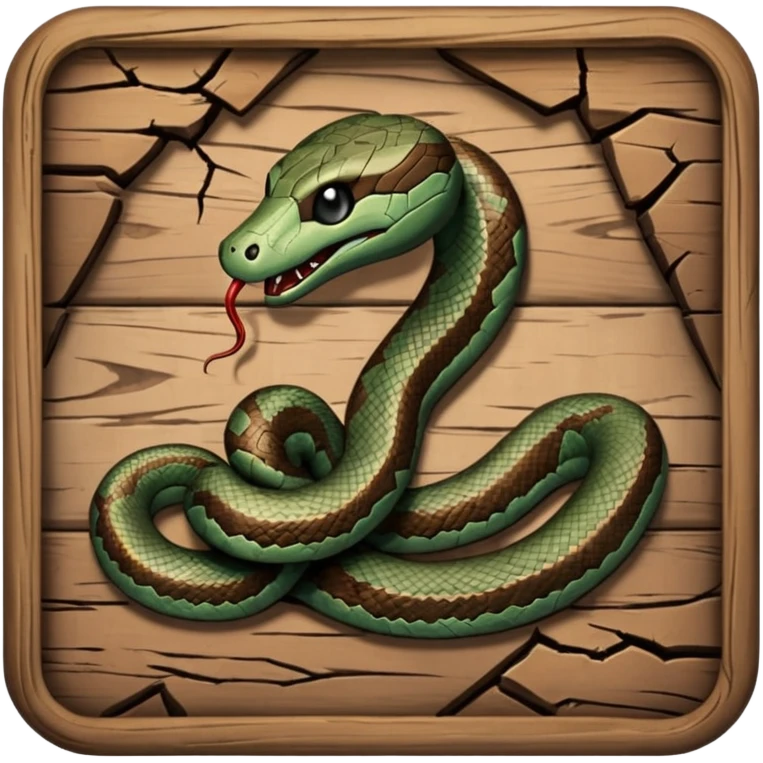 Sign that reads “Blame Snakes” emoji