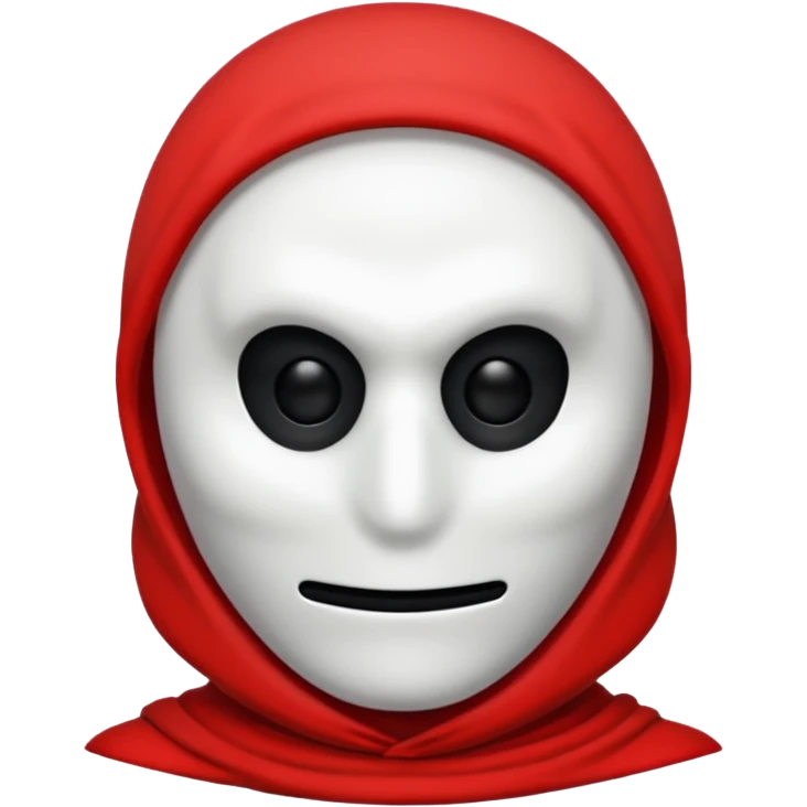 Shy guy from super Mario emoji
