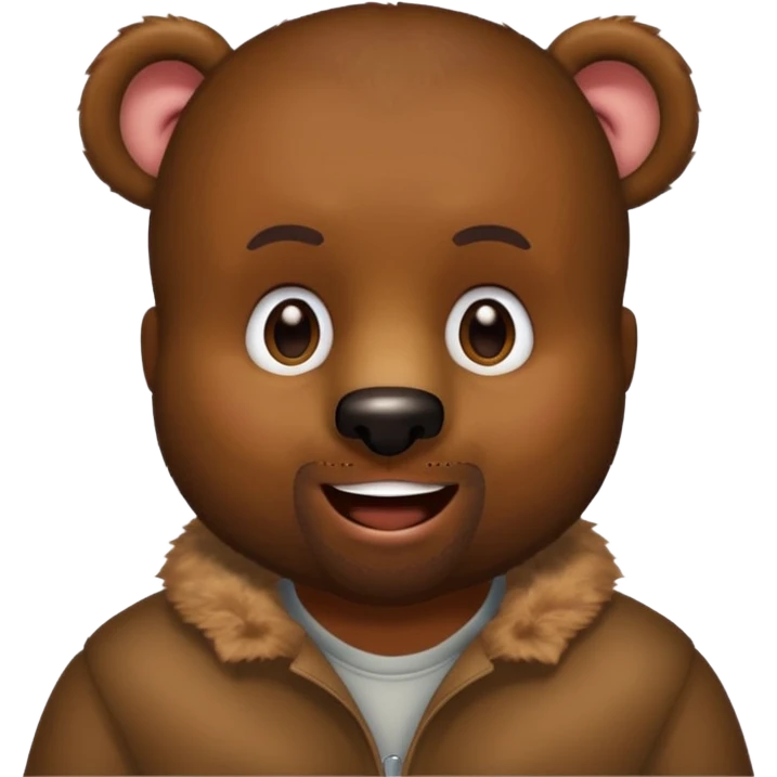 Kanye west bear emoji