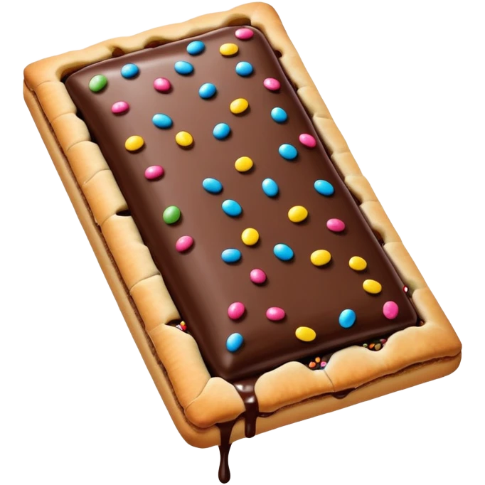 Chocolate pop tart  emoji