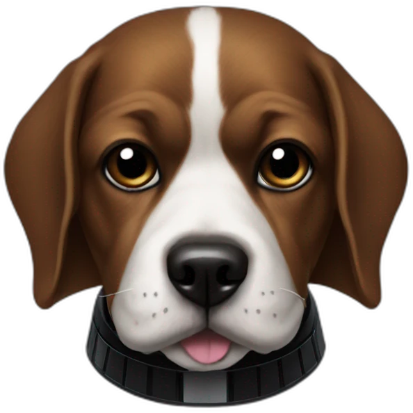 darth vader dog emoji