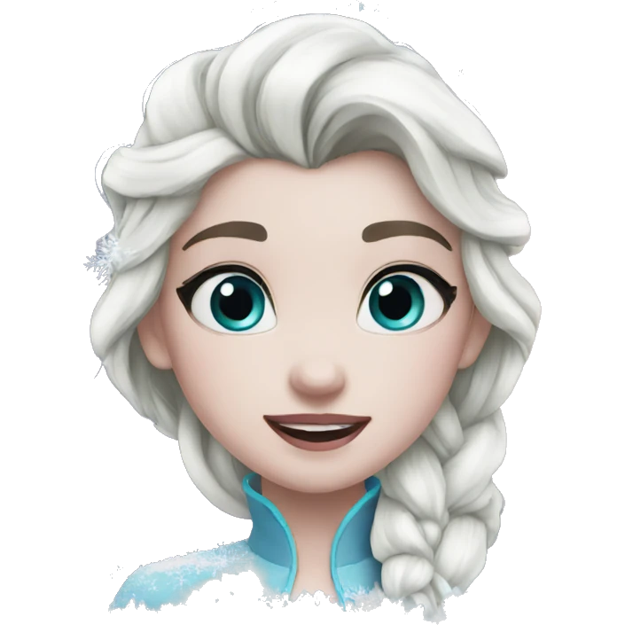 Frozen heart emoji