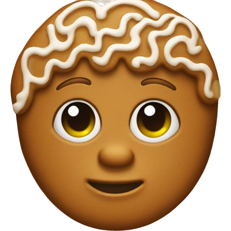 Gingerbread emoji