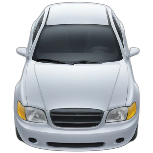 transparent car emoji