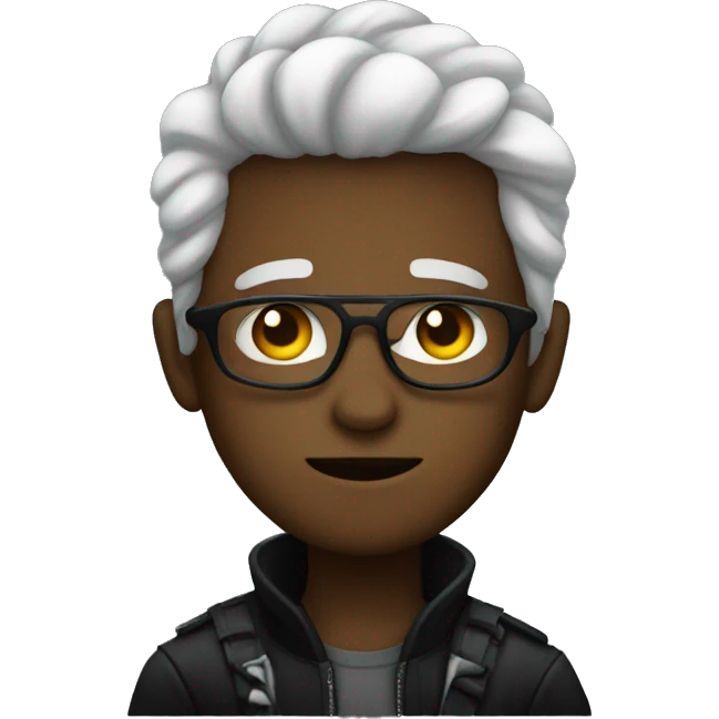 Dark wearing a cool Cody emoji