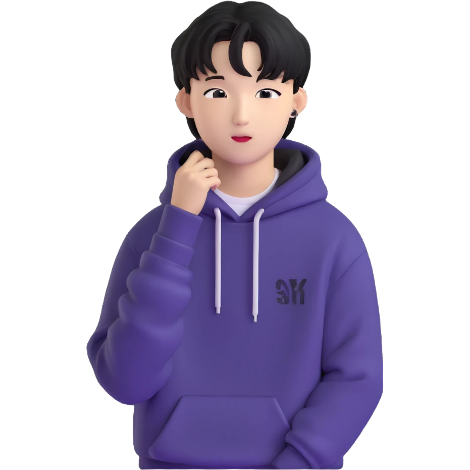 Changbin from Stray Kids, K-pop idol emoji