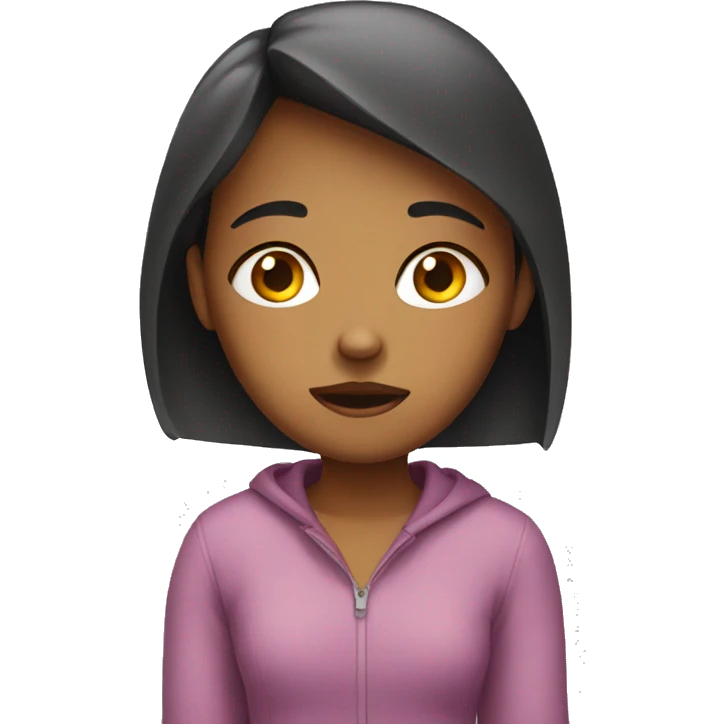 Girl bored  emoji