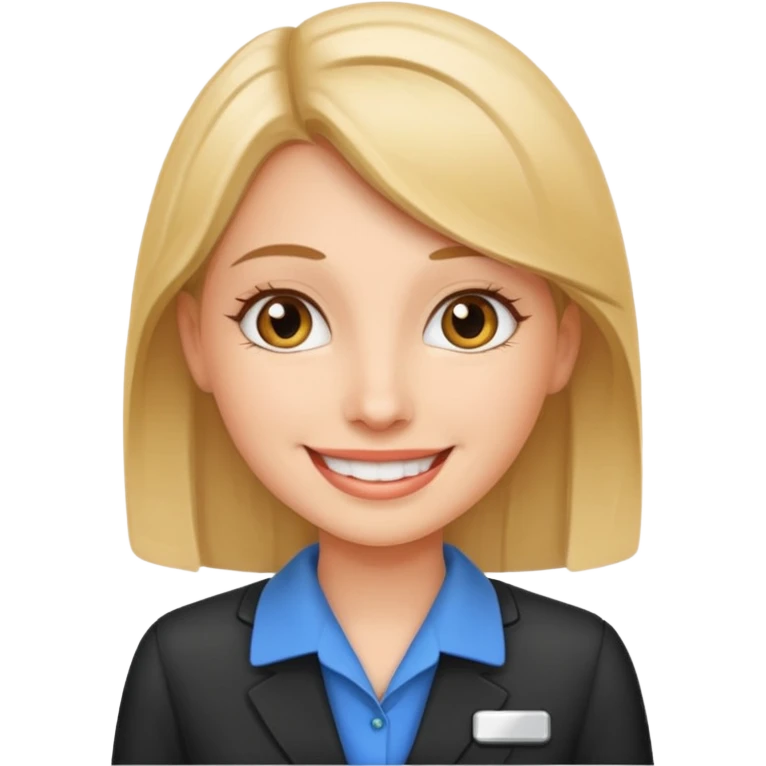 receptionist face emoji