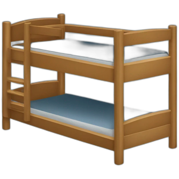 hostel bunk bed emoji