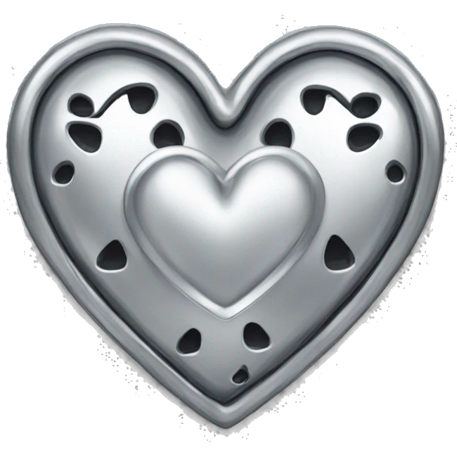 Chrome heart  emoji