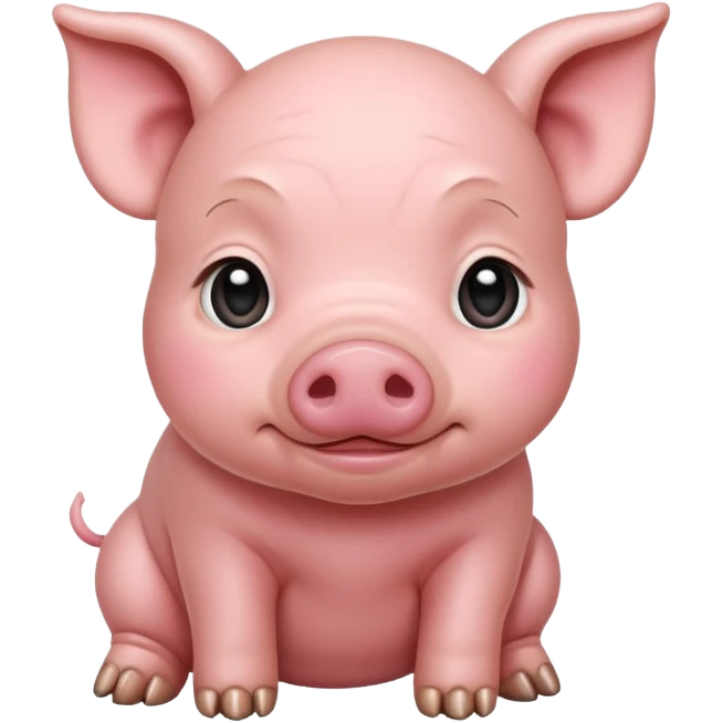 baby pig emoji