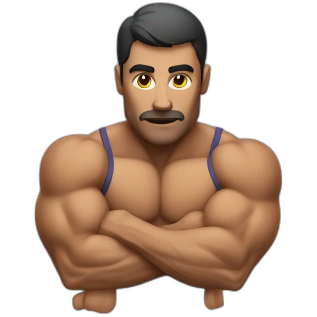 Muscule man emoji