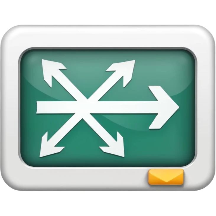 Exit bord  Arrow emoji