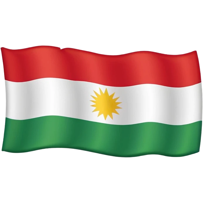 full screen kurdistan flag emoji