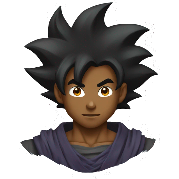 Black Goku  emoji