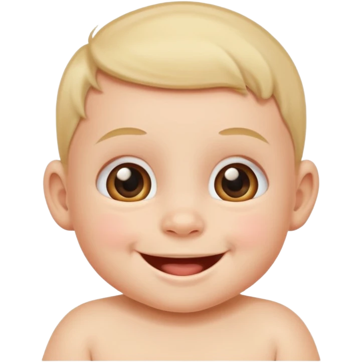 Baby in love emoji
