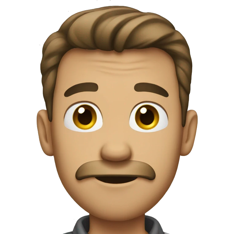 guy standing awkwardly emoji