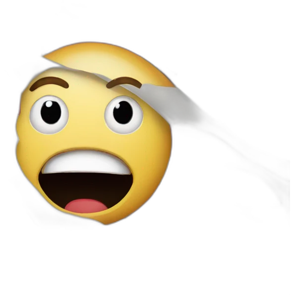 shocked face American flag  emoji